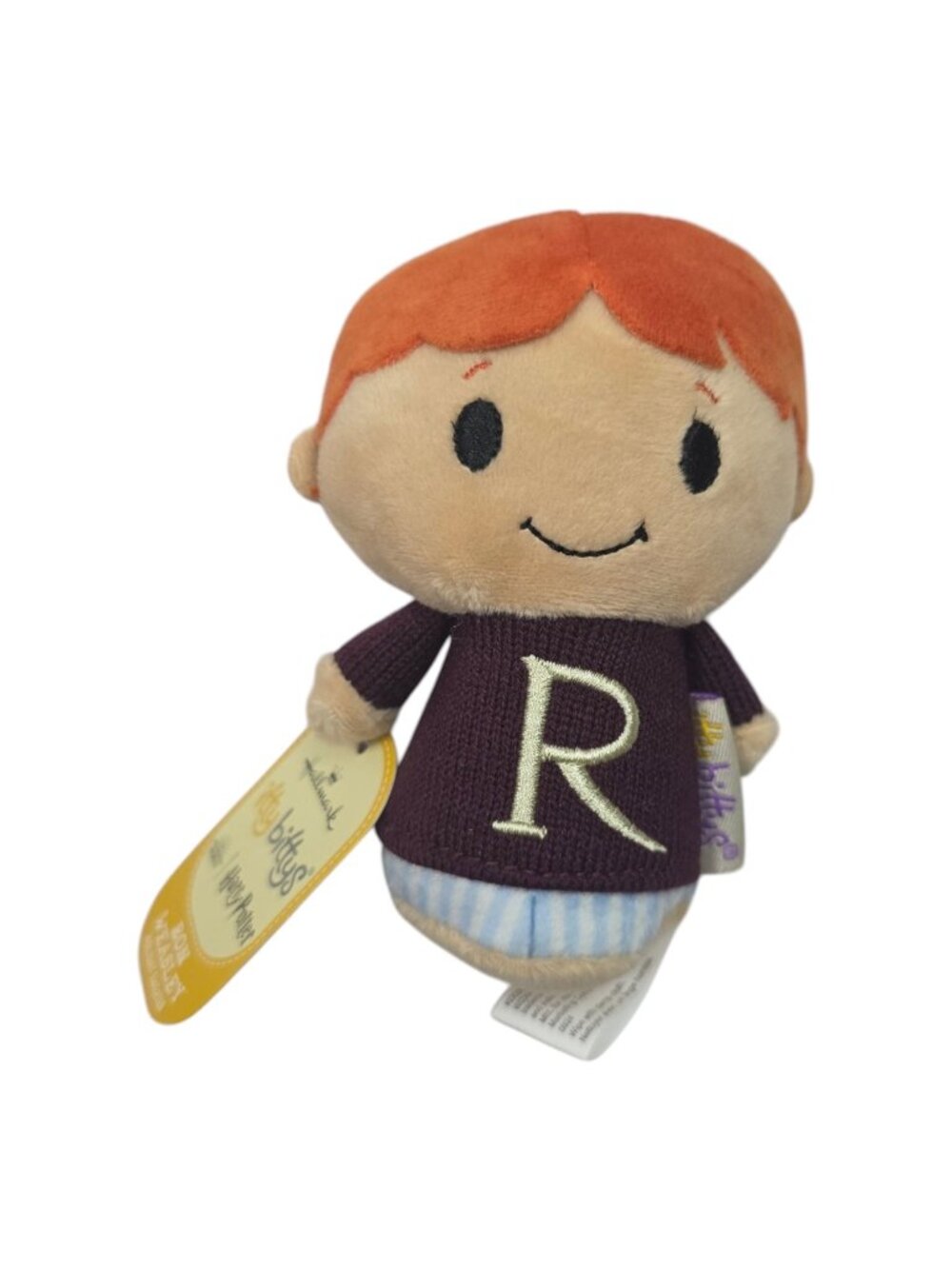 Hallmark Itty Bitty Ron Weasley Holiday Sweater Harry Potter Plush NWT KDD2222